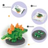 6PCS Mini Dinosaur Building Blocks Set, Micro Building Toys Bricks