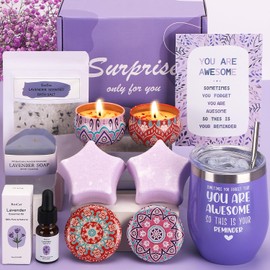 Birthday Pamper Gifts for Women, Pamper Hamper Mum Care Package For Her Relaxation Spa Gift Set Women Pamper Gift Self Care Gift Set Mother, Birthday Hamper Gifts For friends,Sisters,Girls,Wife