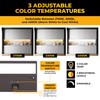 LED Under Cabinet Lighting Hardwired - 3CCT 9 Inch Bronze