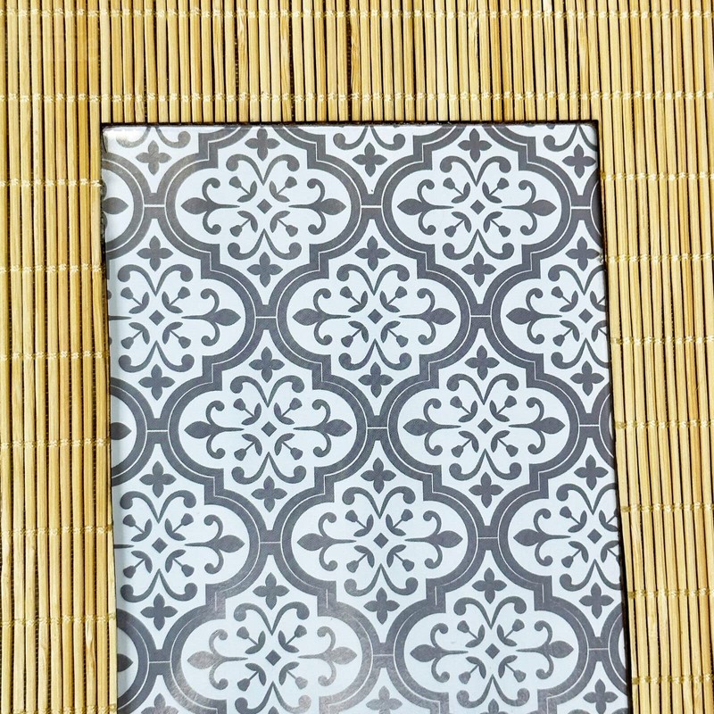 Bamboo Photo Frame 4x6 Standing Rectangular Vintage Modern Wood Picture