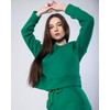 Women 2 Piece Outfits Casual Cotton Tracksuit Long Sleeve Crop