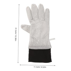 Mikinona 1pair Non-Slip Kitchen Glove Food Glove Dishwashing Reusable Cleaning for Dishes