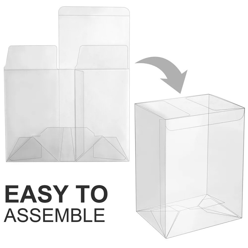 5 Lot Display Collectibles Protectors Case For Funko Pop 4"