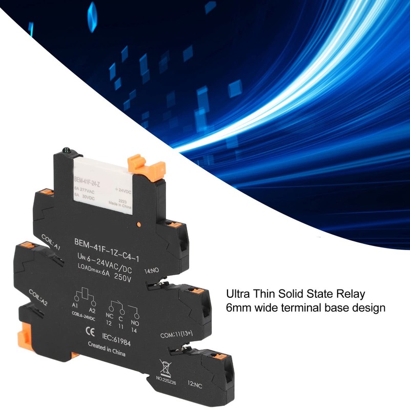 DC Control AC Solid State Relay Module Ultra Thin SPDT