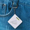 'Pepperoni Pizza Slice' Keyring Tape Measure/Spirit Level Tool (KM00042006)
