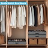 2 Pack Under Bed Shoe Storage Organizer for Closet, Fits