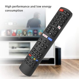 ASHATA Reemplazo TV Control Remoto para Televisión Digital TCL.Mando a Distancia Universal Portátil