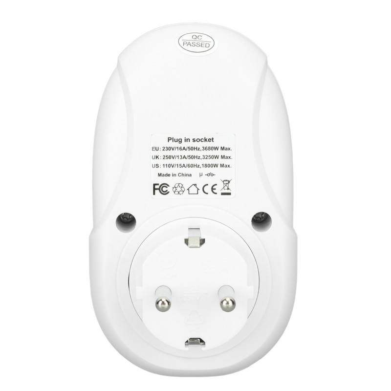 Wireless Plug in Thermostat LCD Remote Control Digital Display Temperature