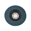 munirater 10 Pack Zirconia Flap Discs 4-1/2 for Angle Grinder