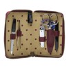 Esquire Peru Manicure Set Red
