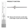Tungsten Alloy Professional Nail Cutter Bits, Professional Nail Drill, Nail