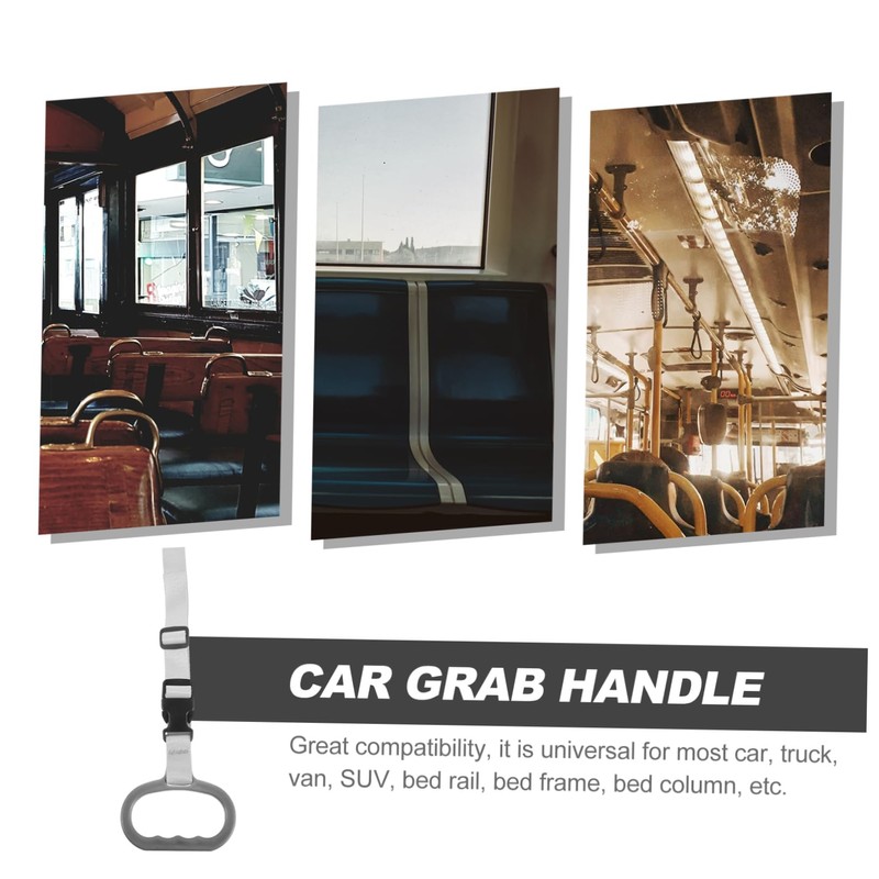 Healeved Car Grab Handle for Seniors Adjustable Bed Assist Strap
