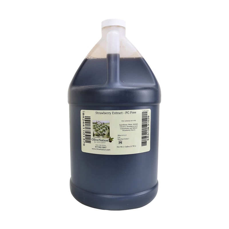 OliveNation Pure Strawberry Extract 8 oz.