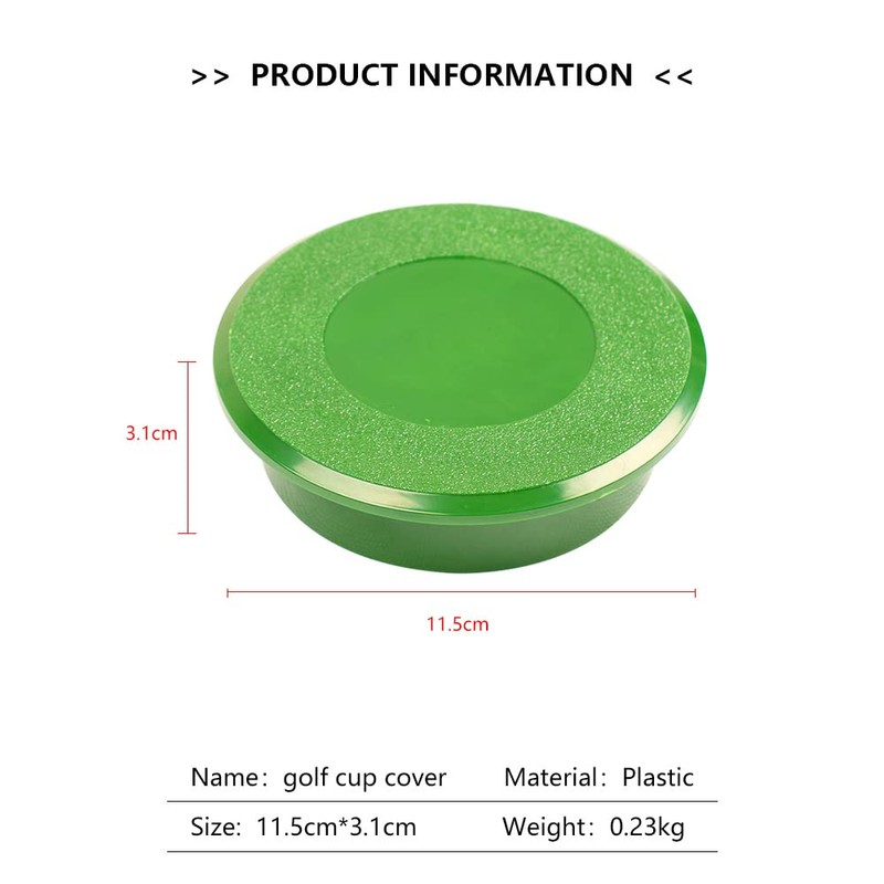 Shiwaki Golf Cup Cover Golf Hole Putting Cup Green Hole