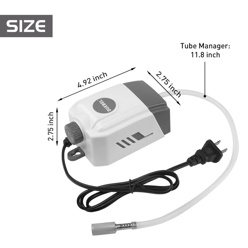 DUEBEL Molecular Gastronomy Foam Generator, Stepless Speed Regulating Foam Generating