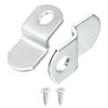 uxcell 25 Pcs 1/8" Offset Canvas Clips, Picture Framing Mirror