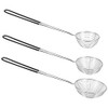 Falygda 3-Piece Round Hot Pot Strainer- Steel Asian - Spider