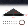 PIT66 Rear Bumper Lip Splitter Diffuser Compatible with Chevy Camaro