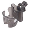Universal Stroller Cup Holder with Phone Slot, Multifunctional Adjustable Angled
