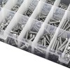 1080Pcs M2 M3 M4 M5 Screw Assortment, Metric Flat Countersunk
