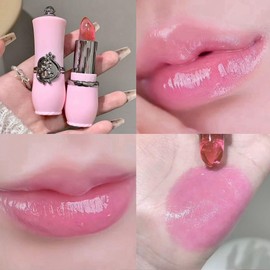 SUAKE Color Changing Lipstick for Women, 3Pcs Jelly Temperature Magic Moisturizer Lip Balm, Long-Lasting Clear Lip Gloss, Waterproof PH Mood Permanent Color Lip Tint for Girls Makeup, labial magico