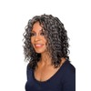 Foxy Silver (Cedella) - Heat Resistant Fiber Full Wig in