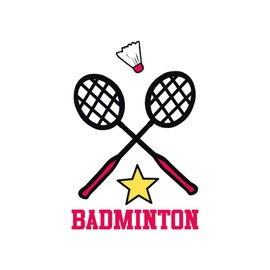 CafePress Badminton 30"x60" Absorbent Cotton Back, Soft Beach, Pool Towel