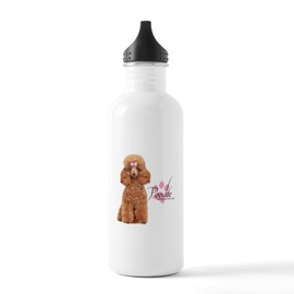 CafePress Poodle Water Bottle 1.0L (34 oz) Stainless Steel Water Bottle