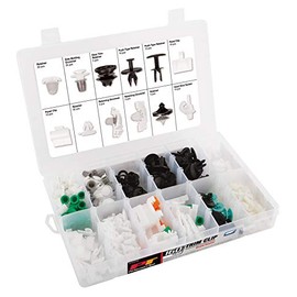 Performance Tool W5256 160pc Volkswagen Trim Clips| Trim Clips for Doors, Bumpers, Paneling & More | Most Popular Sizes for VW | Includes Case & Picture Insert for Quick Part Identification