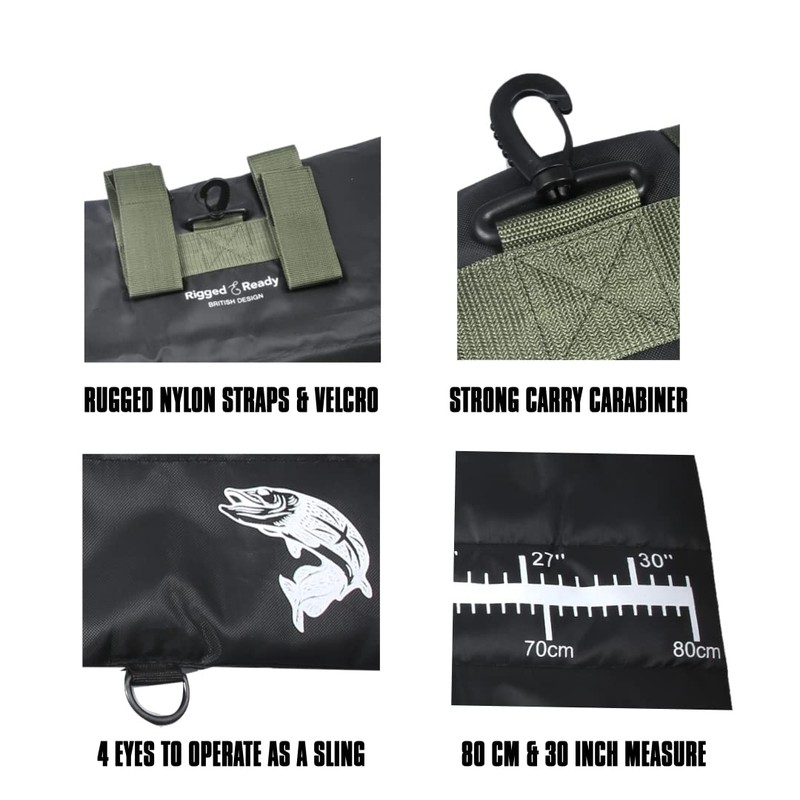 Rigged and Ready Travel Unhooking Mat. 82 x 50cm (27