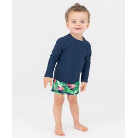 RUGGEDBUTTS Long Sleeve Rash Guard - Navy - 5