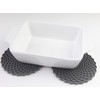 Grey Drinks Coasters Set of 6 by Stone & Thyme