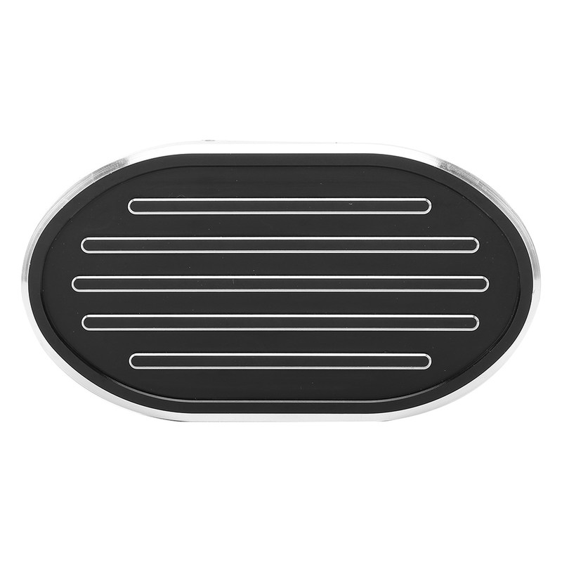 Stripe Style Brake Pedal Pad Motorcycle Footpeg Cover Accessory Fits