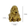 KARTIK Vastu Feng Shui Triple Tortoise Turtle Family for Protection,
