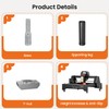 Longer 8Pcs RAY5 Mini Risers,Compatible with RAY5 Mini Engraver and