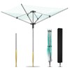 FWTRMRC Outdoor Umbrella Drying Rack 165 Feet Umbrella Clothesline with