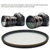 Lightdow Black Diffusion 1/4 Filter Mist Cinematic Effect Soft Focus