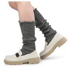 BomKinta Leg Warmers with Holes Women - Warm Ruffle Leg