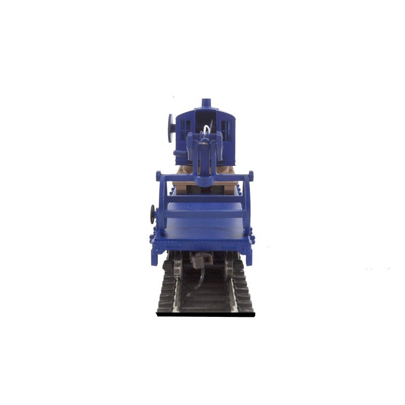 Walthers H0 Scale Flat Car with Crane Alaska Railroad