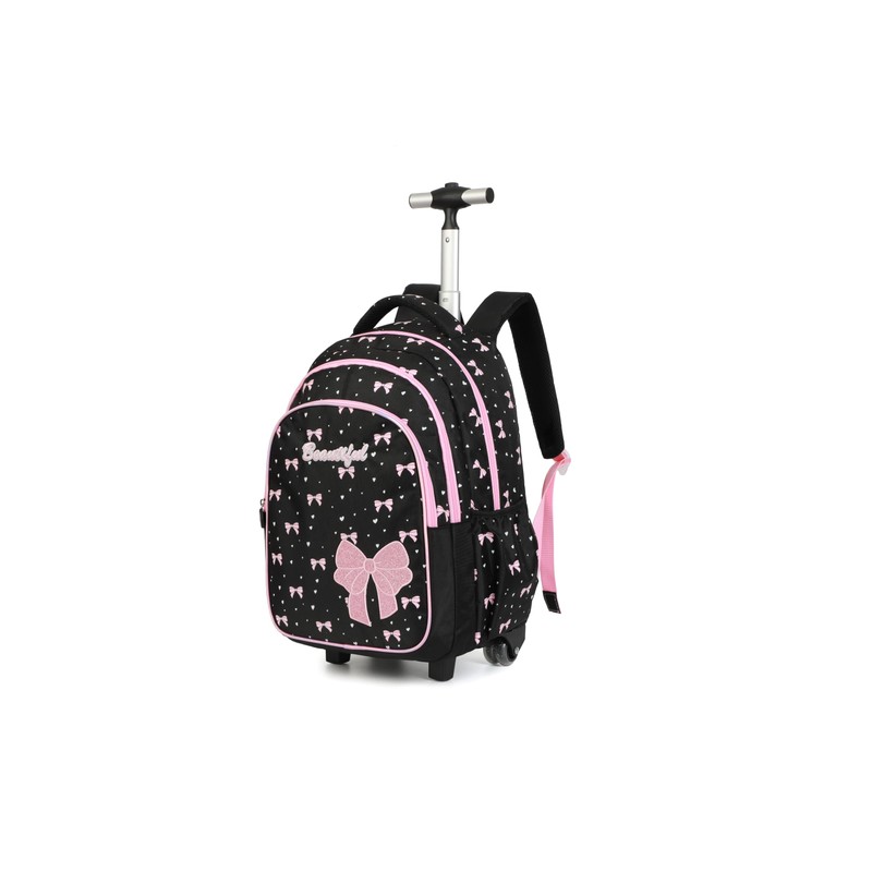 kingdisen Women Large Rolling travel Backpack for kids, Wheeled Backpack