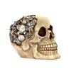 Bellaa 21329 Robot Skull Skeleton Sculpture Figure 5 inch
