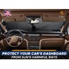 EcoNour - Parasol plegable para parabrisas de coche | Protector
