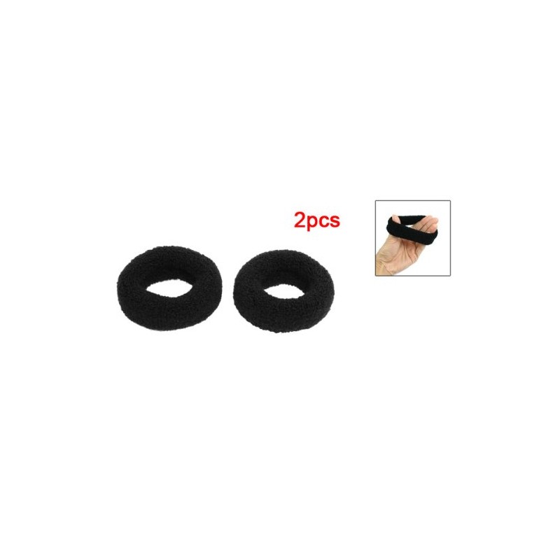 Sourcingmap Hair Donut Bun Maker, Black Hair Doughnut Ring Style