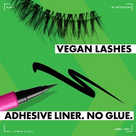 NYX PROFESSIONAL MAKEUP NYX PROFESSIONAL MAKEUP, Jumbo Lash!, Vegan False Lashes, Reusable - FRINGE-GLAM