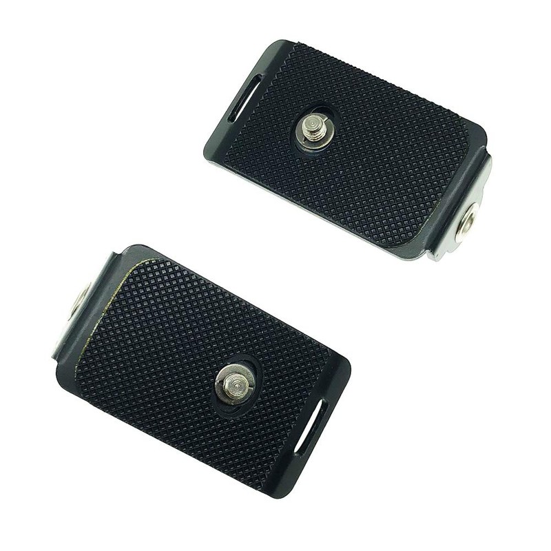 ztowoto 2-Piece Camera 1/4 Inch Screw Quick Release Plate Suitable
