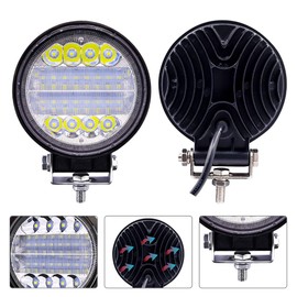 Aoling LED Work Light, 12V 24V with Blue Squid Ring, Work Light, Auxiliary Light, Daylight Function, Combo Beam, Back Lamp, Flow Fog Light, Auxiliary Light, Universal Car Exterior Light, Night