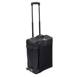 Preferred Nation 20 inch Folding Suitcase Luggage Carry On, Collapsible, packable, locking pull-up handle, in-line recess skate wheels.