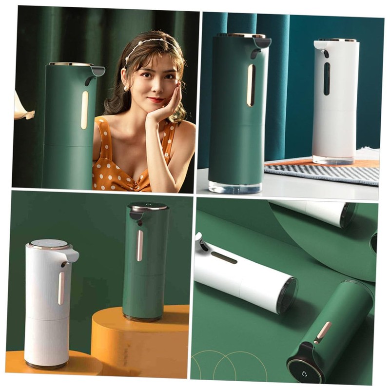 Gatuida Automatic Touchless Soap Dispenser White Infrared Sensor Hand Liquid