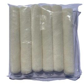 Paint Roller Covers, 6 Inch, High Capacity Nap, Pack of 6
