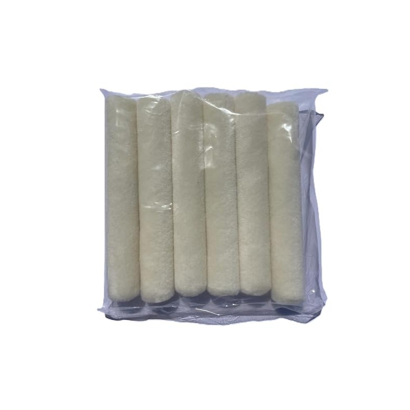 Paint Roller Covers, 6 Inch, High Capacity Nap, Pack of